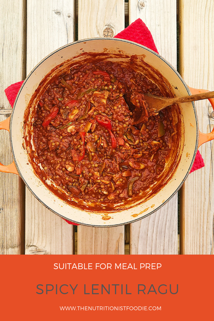 Pinterest recipe graphic spicy lentil ragu.png