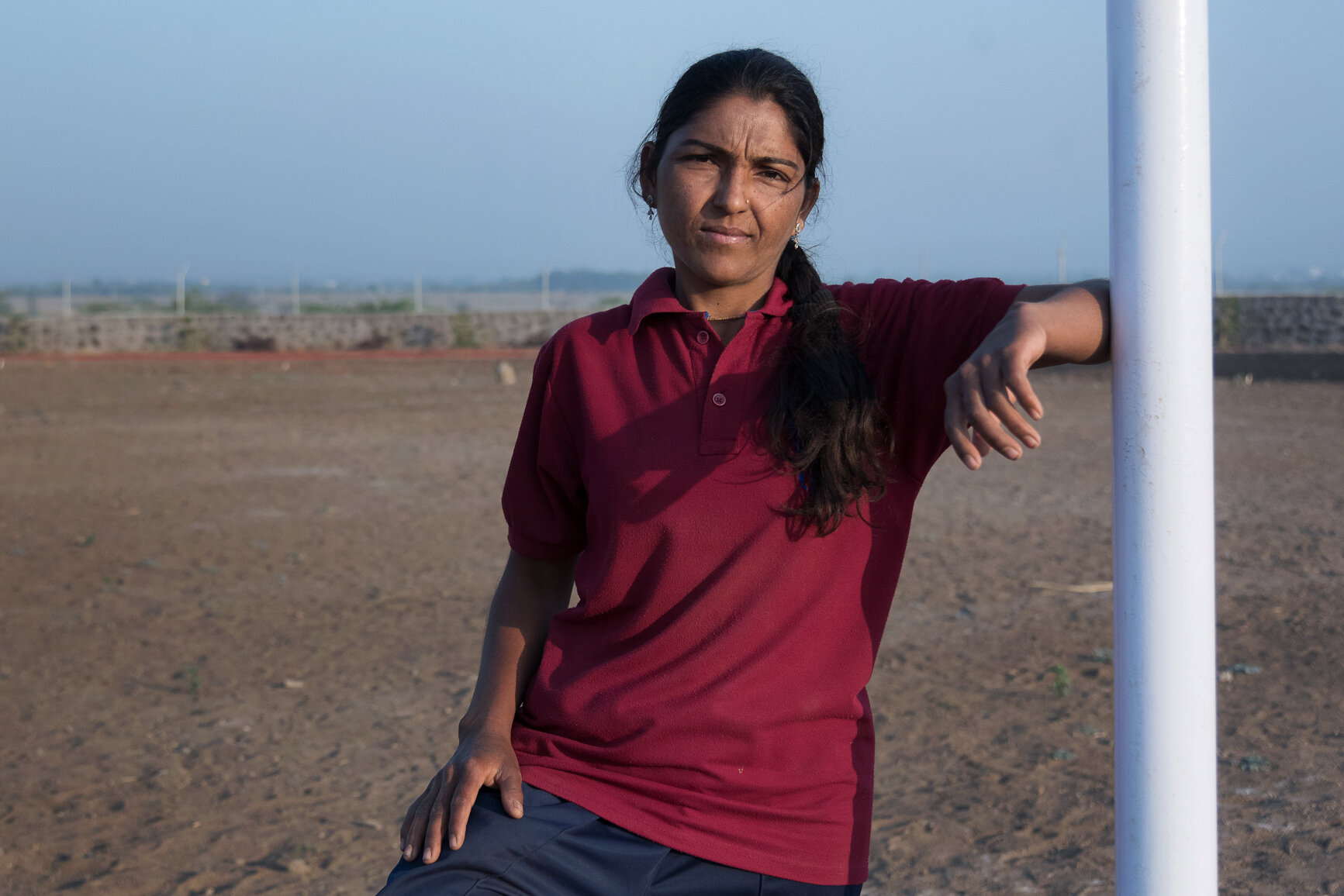  Banu Bangar is the only female coach, out of three coaches, in the Mann Deshi Champions Sports Program. The program aims to empower rural girls and give them the opportunity to broaden their skills physically and socially through sports. Banu comes 