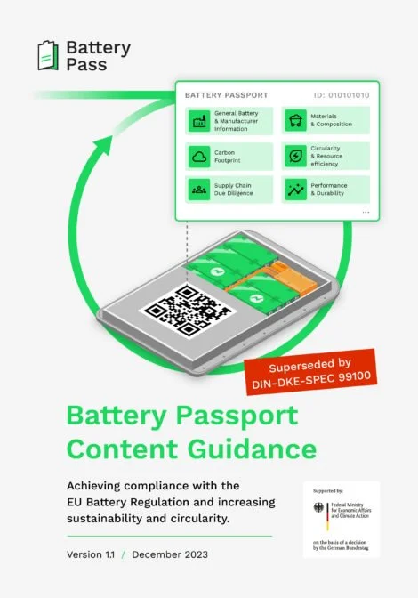 Battery Passport Content Guidance 