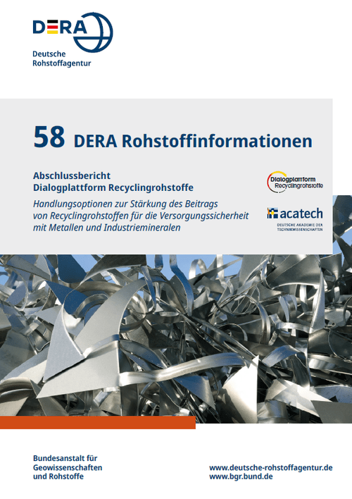 Abschlussbericht Dialogplattform Recycling 