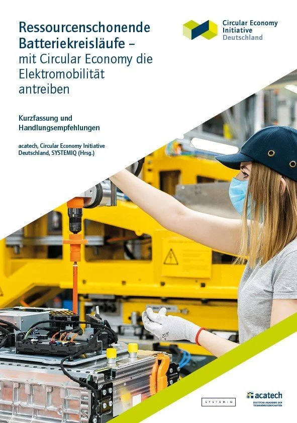 Ressourcenschonende Batteriekreisläufe – mit Circular Economy die Elektromobilität antreiben