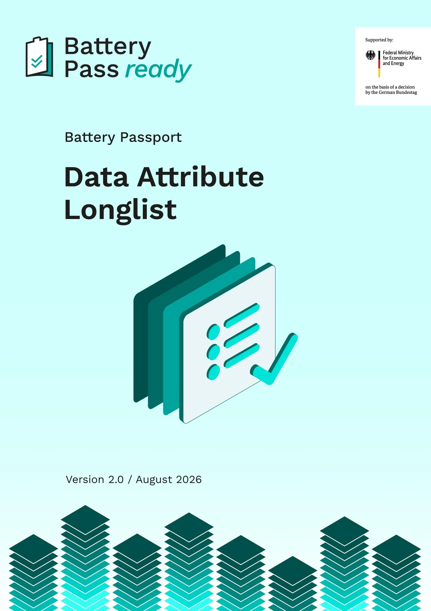 Battery Passport Data Attribute Longlist v2.0