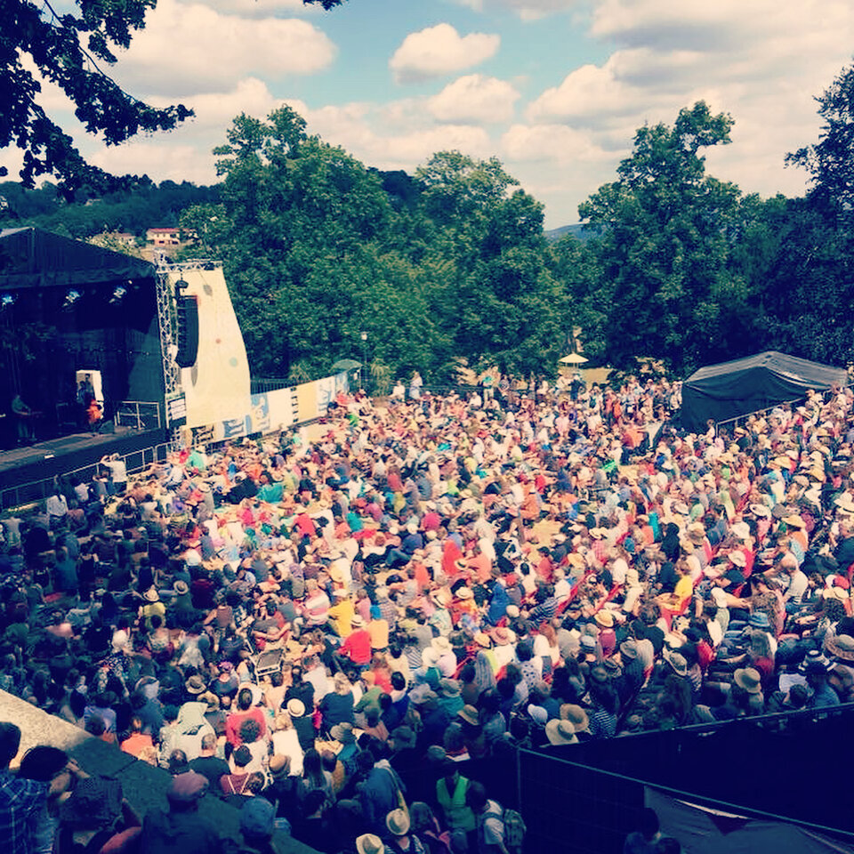 Thank you to all the great people working together and enjoying the Rudolstadt festival, Germany. #rudolstadt #runorun