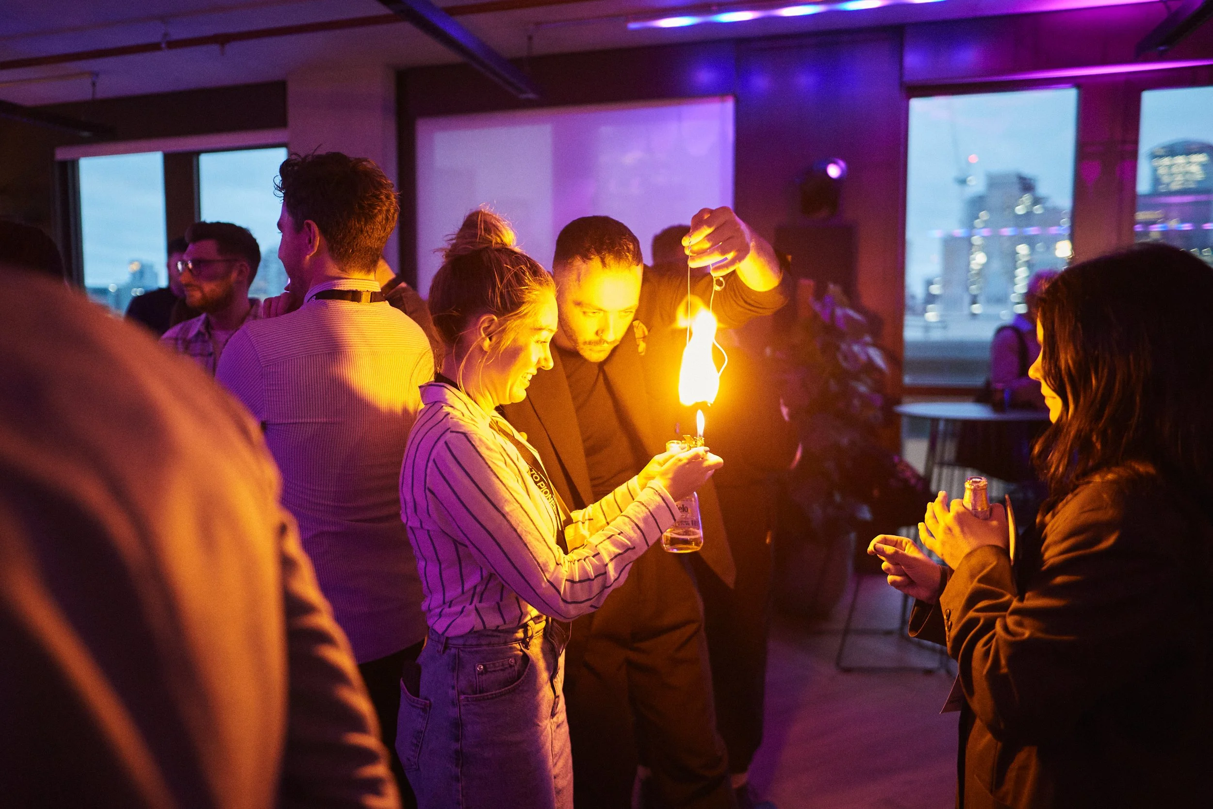 Interactive magician experience at DEPT®'s Prepare to Pioneer event.