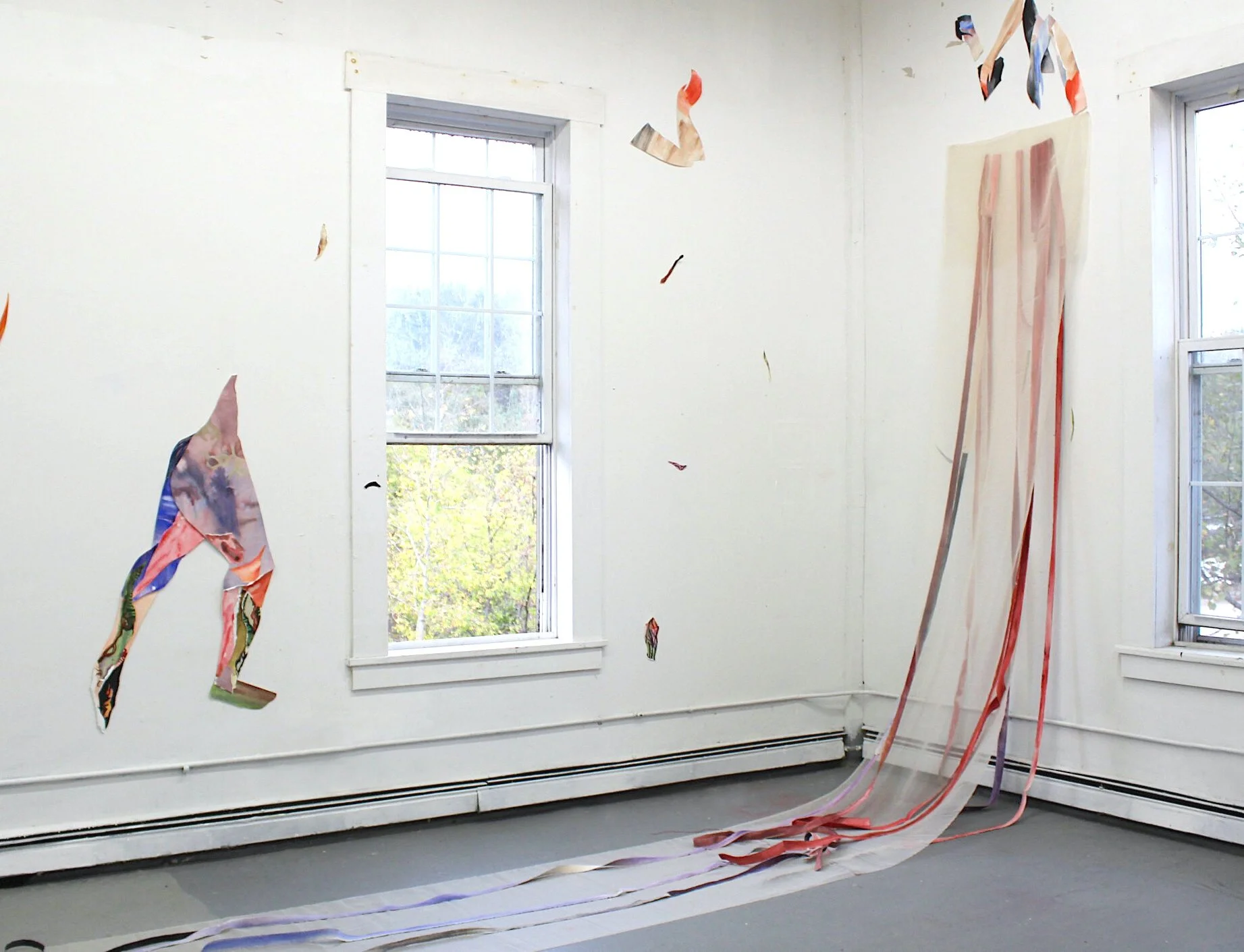 Gismee Maya 1, This Body is Water 1, 2017, installation shot