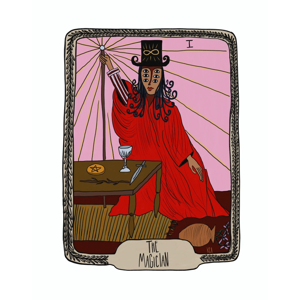 Tarot Series Fine Art Print - The Magician Print