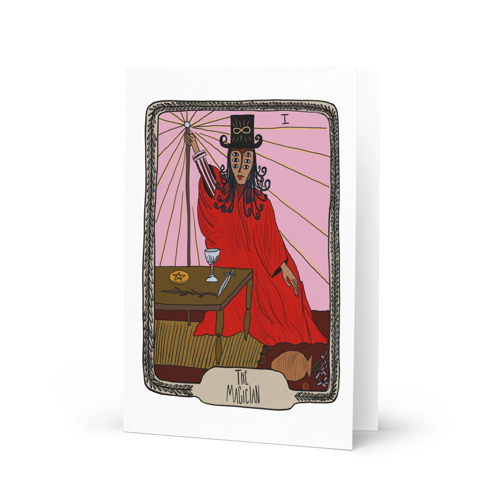The Magician - Tarot Series Greeting Card