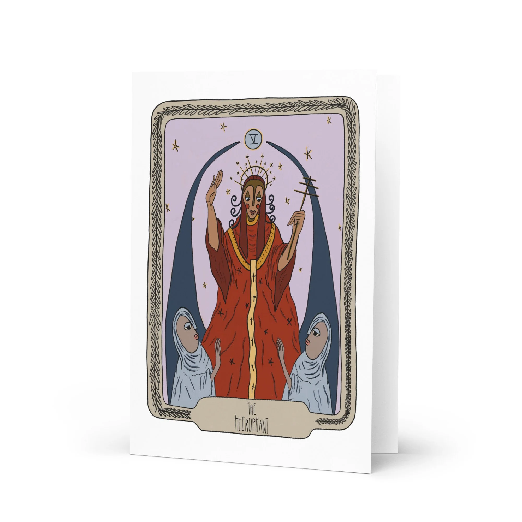 The Hierophant - Tarot Series Greeting Card