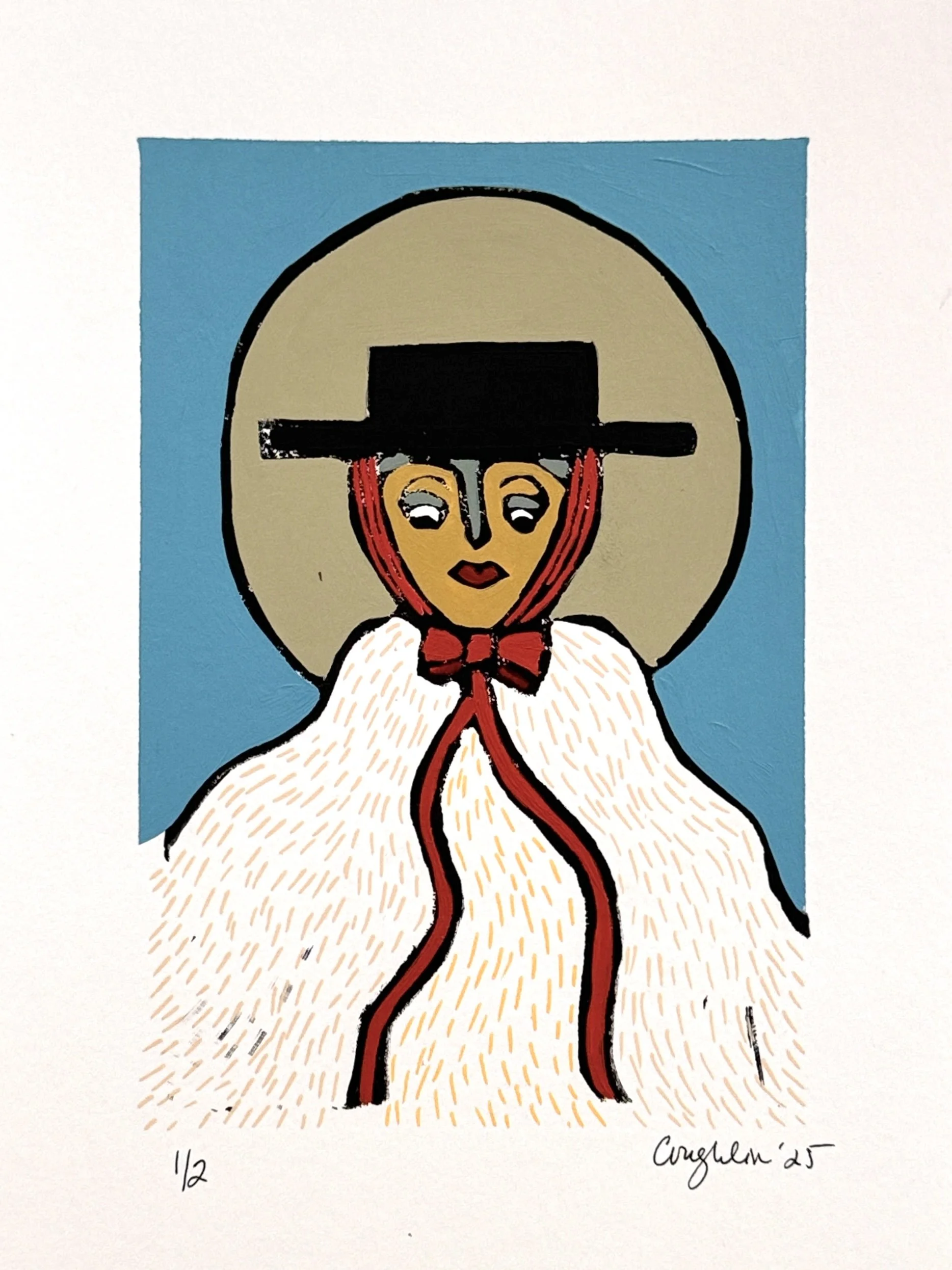 Lithograph - green signed.jpeg