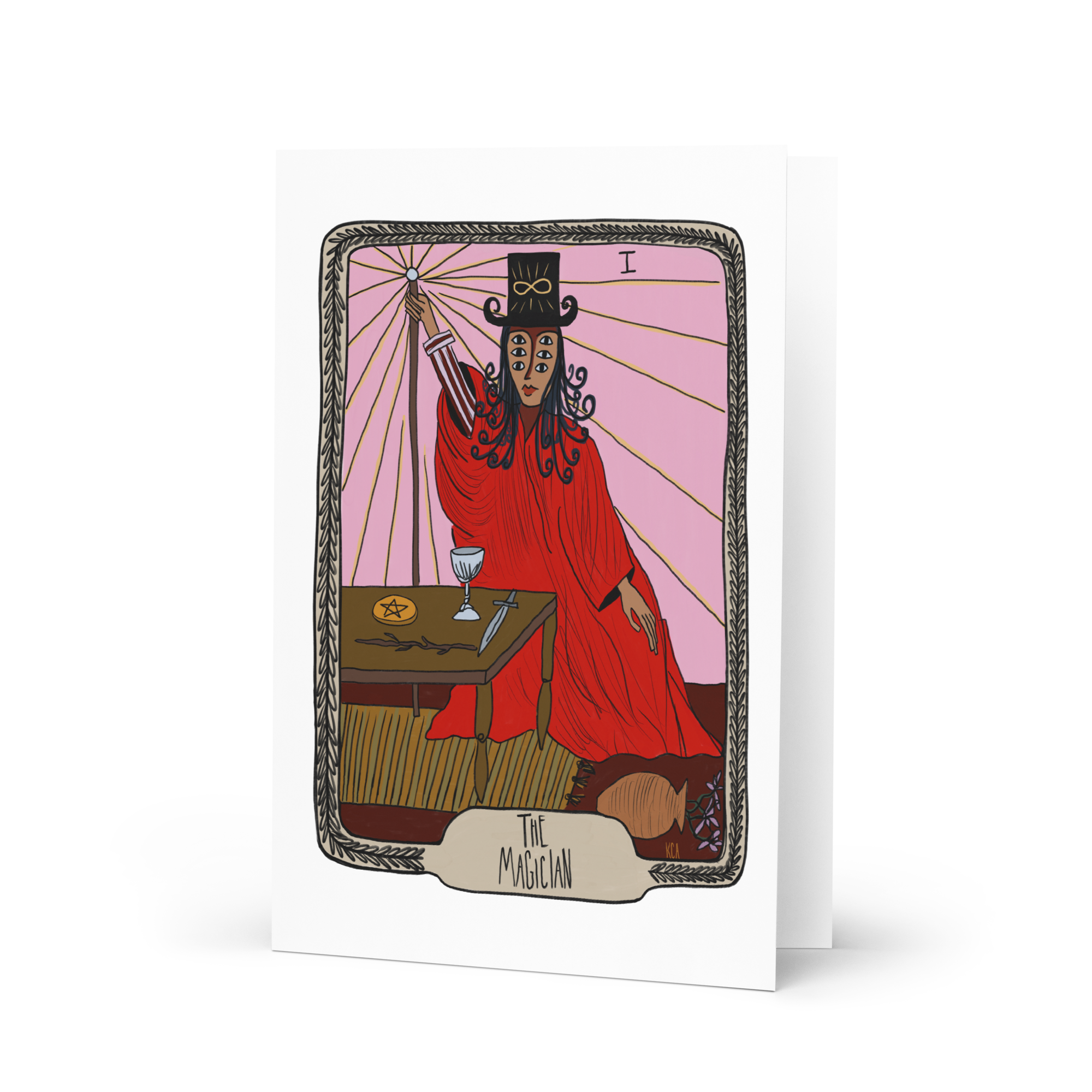 The Magician - Tarot Series Greeting Card