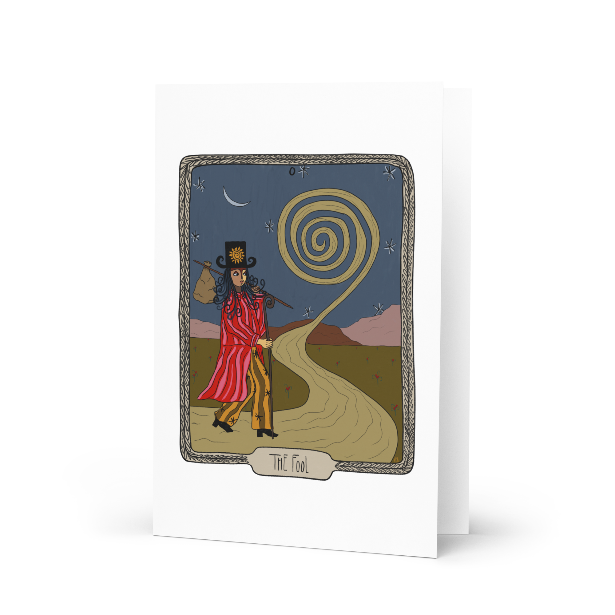 The Fool - Tarot Series Greeting Card