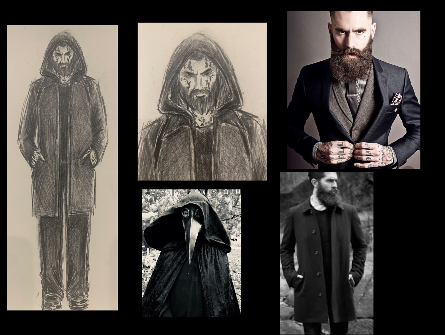 Inspiration  Board for Dark Angel/Confessions Short Film