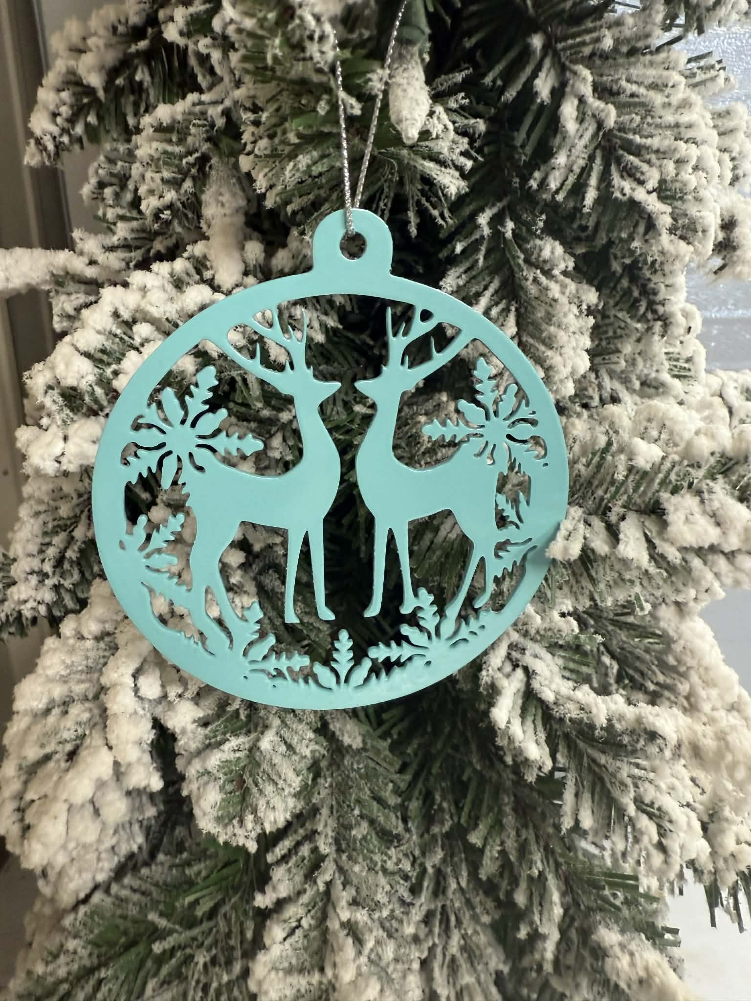 Reindeer Christmas ornament