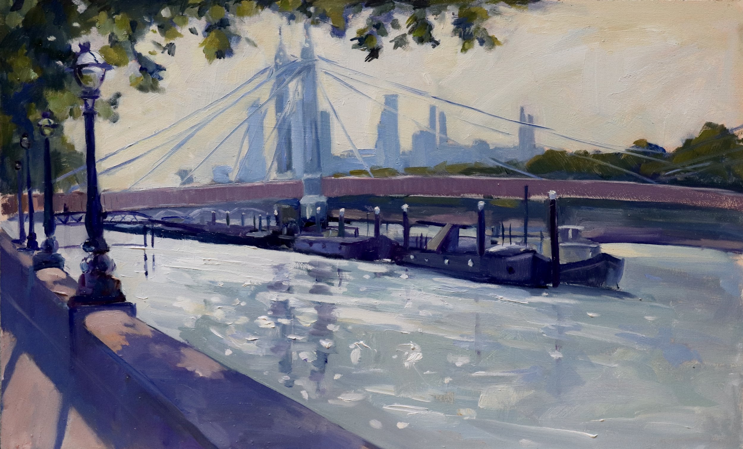 Morning Sun On the Embankment300.jpg