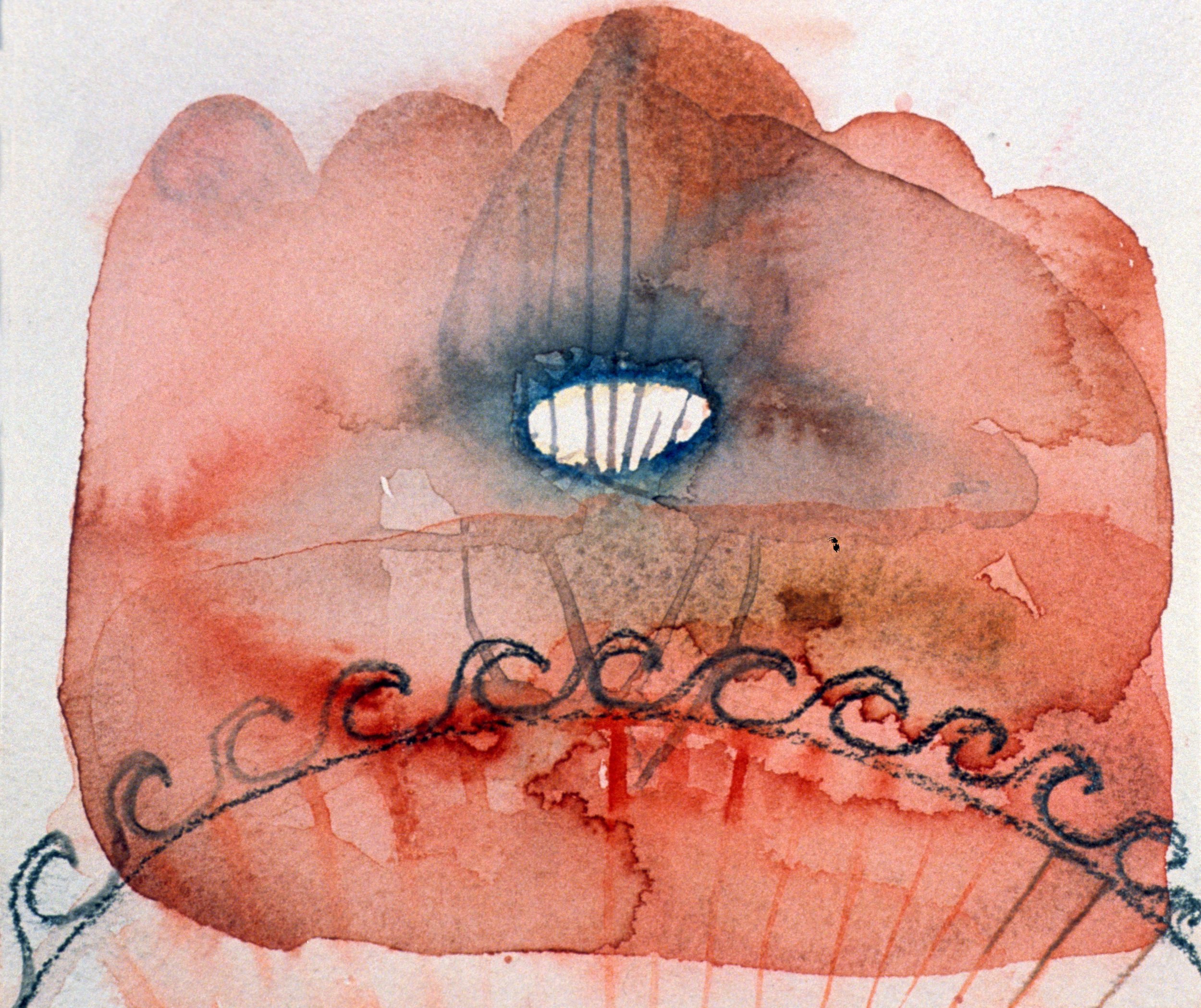 Untitled watercolor and graphite on paper 4.75 in x 5.5 in 1996.jpg