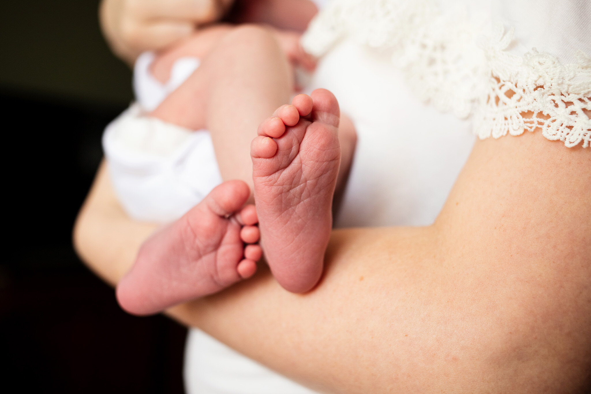 naturalna sesja noworodkowa