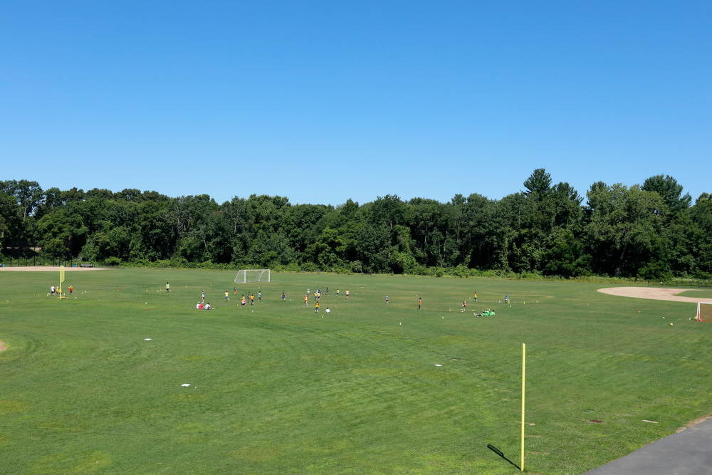 Expansive grass fields for soccer, multi-sport and lacrosse