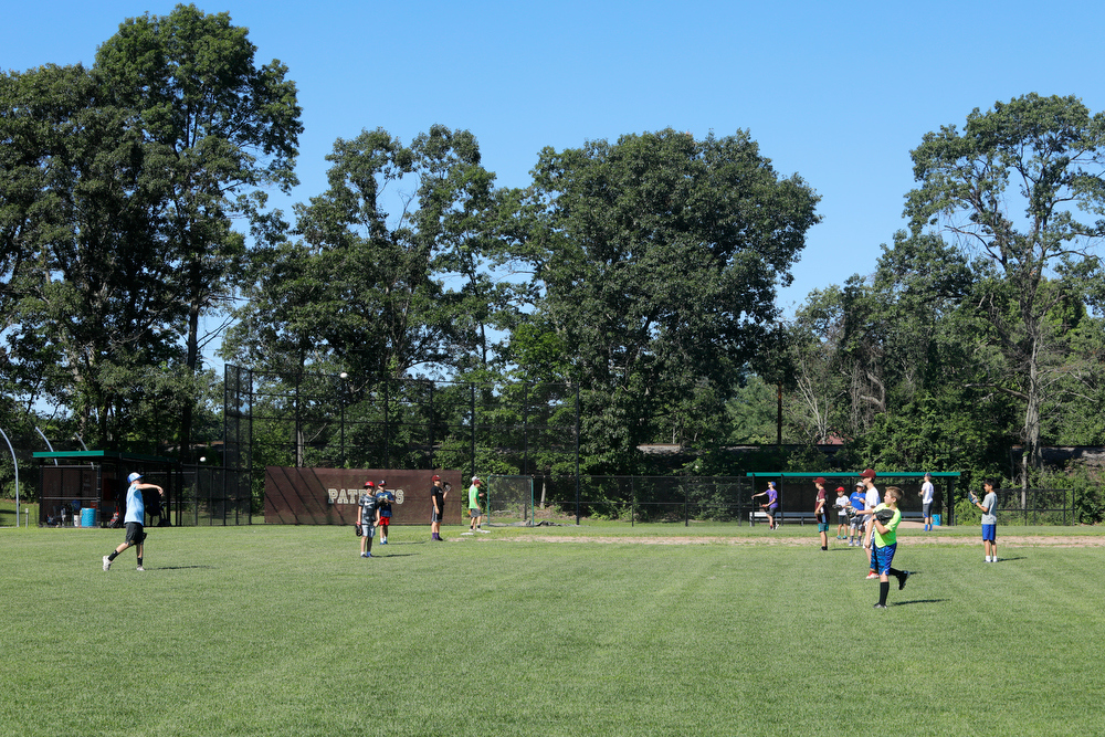 Baseball and softball diamonds