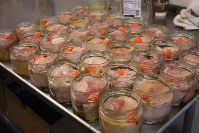 Tuna Canning, The Herbfarm, Volunteering, Local Food Gifts