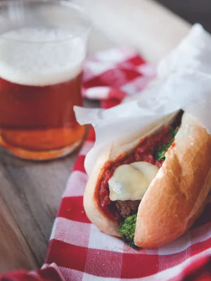 Lentil Meatball Sub with Marinara Recipe from “The Meat Lover’s Meatless Celebrations” Author Kim O'Donell