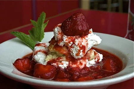 Old-fashioned strawberry social - join us, July 7!