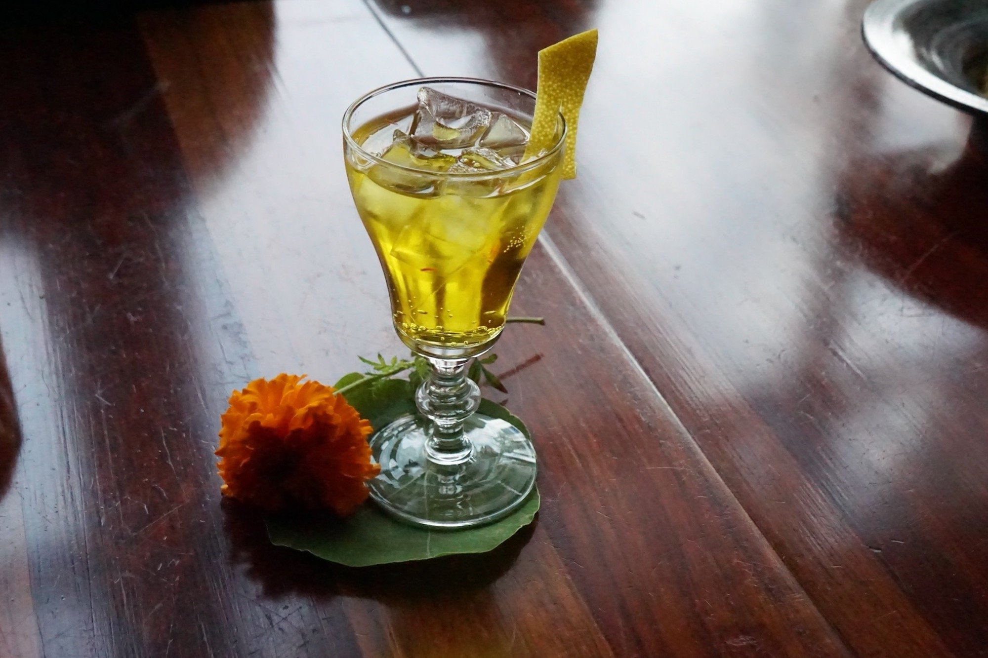 Yellow bev 1 - Office of Carrello Restaurant.JPG