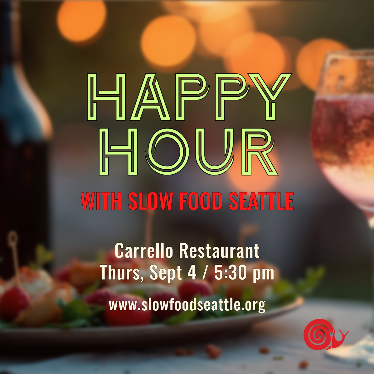 Happy Hour at Carrello Restaurant