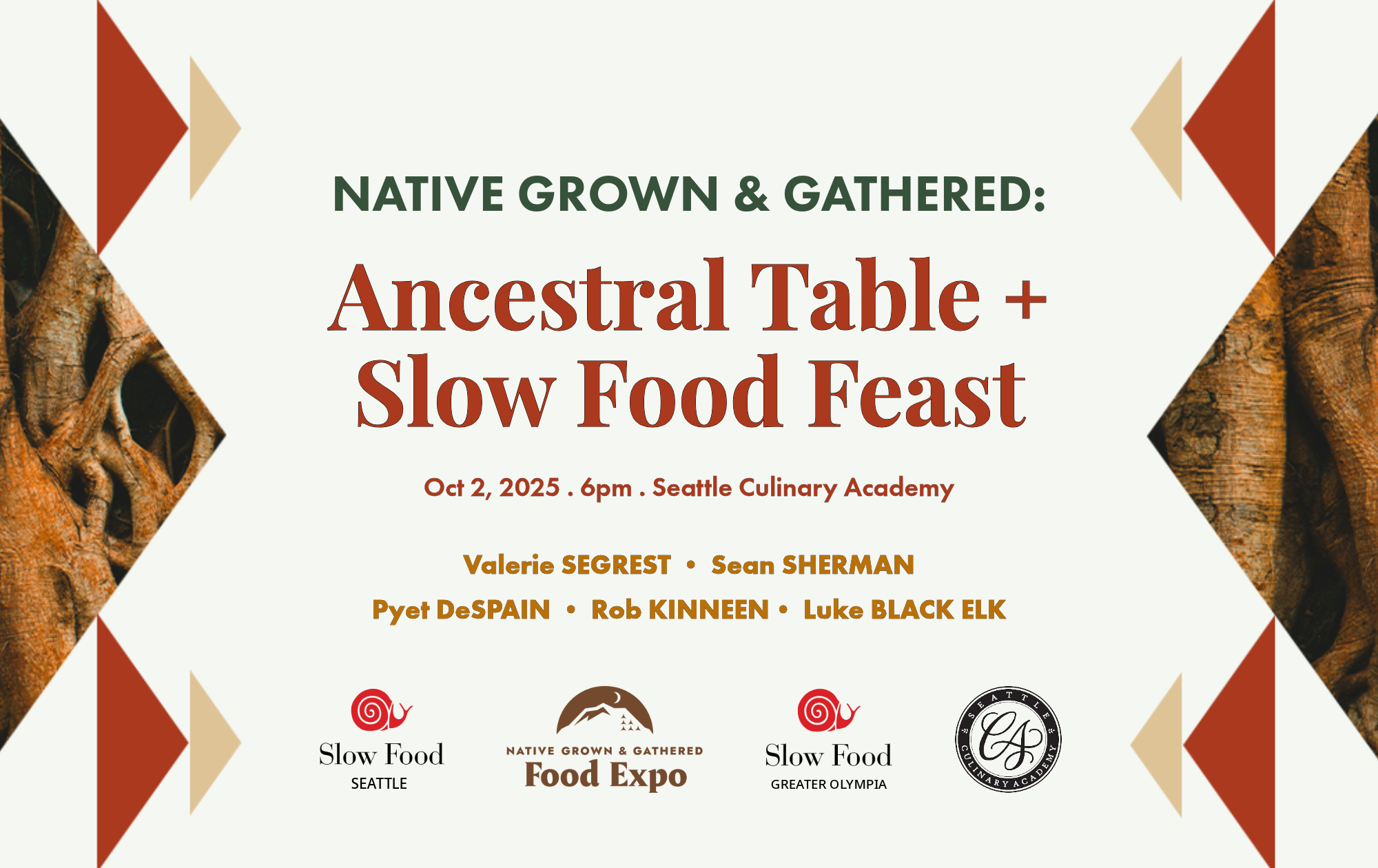 Native Grown & Gathered: Ancestral Table + Slow Food Feast