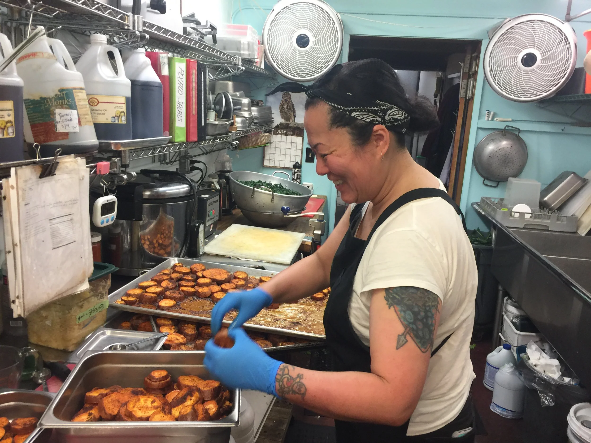 Oly Food Co-op Roasting.JPG