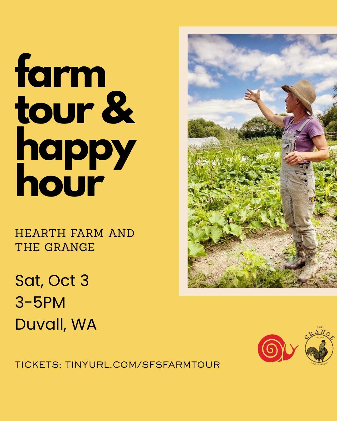 Fall Farm Tour &amp; Happy Hour at Hearth Farm &amp; The Grange