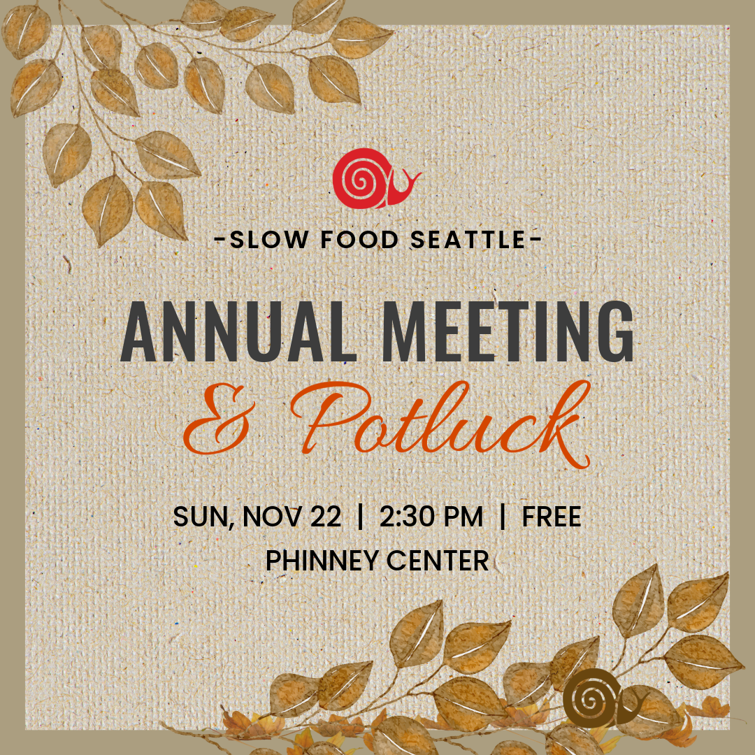 Annual Meeting and Potluck! 