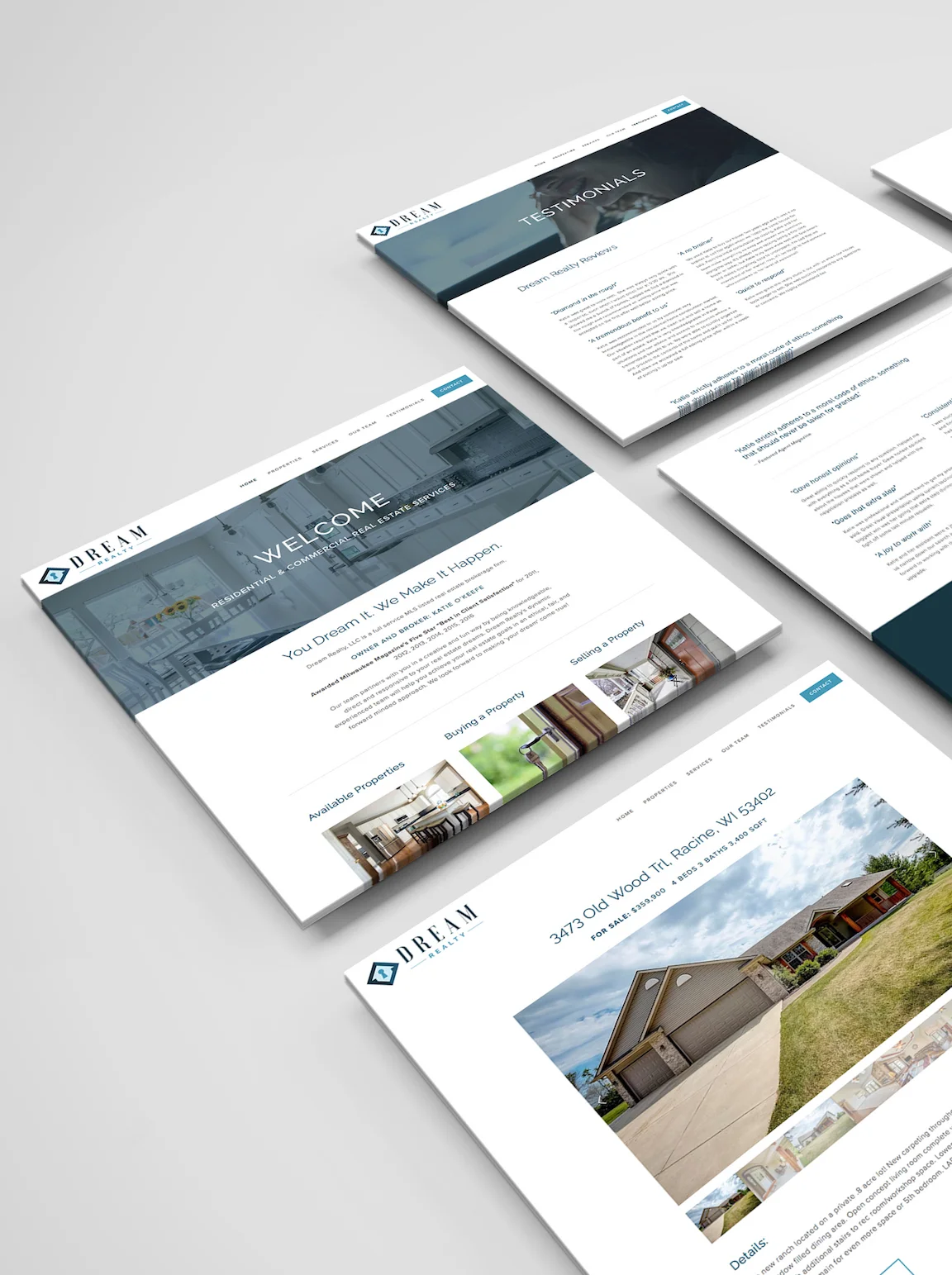 Dream Realty — Golden Antler Design