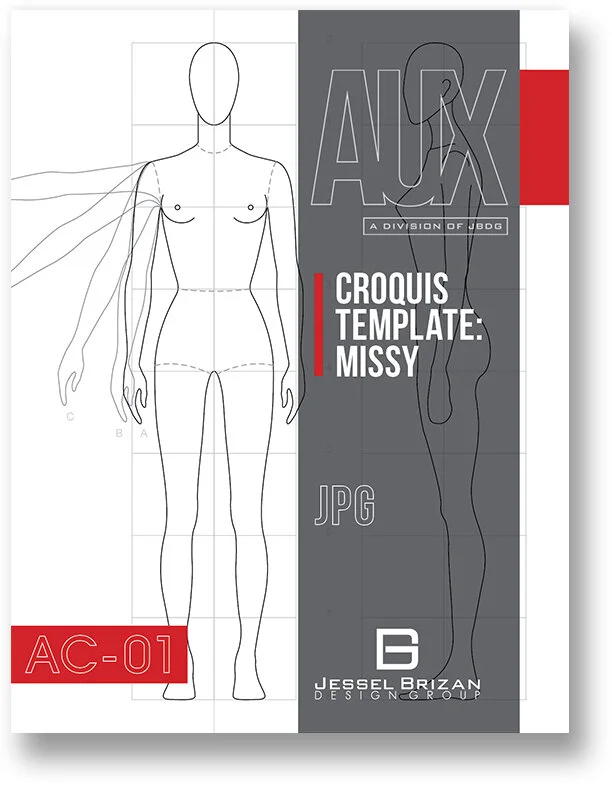 Croquis Template: Missy