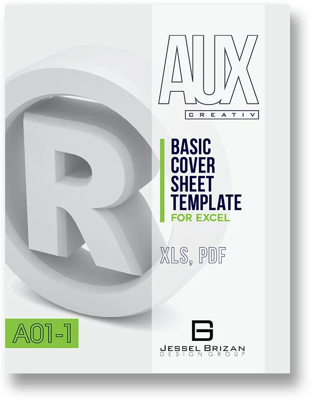 Basic Cover Sheet Template for Excel ©