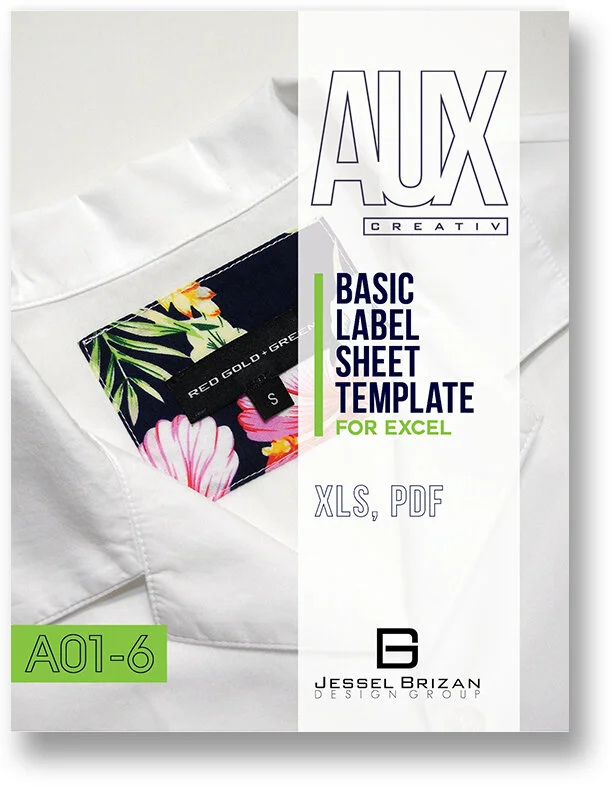 Basic Label Sheet Template for Excel ©