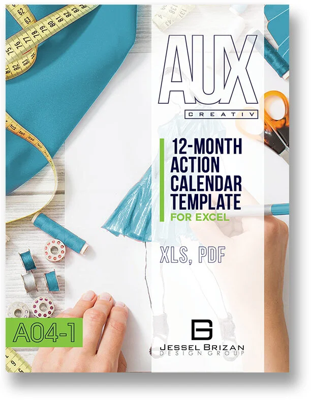 12-Month Action Calendar Template for Excel ©