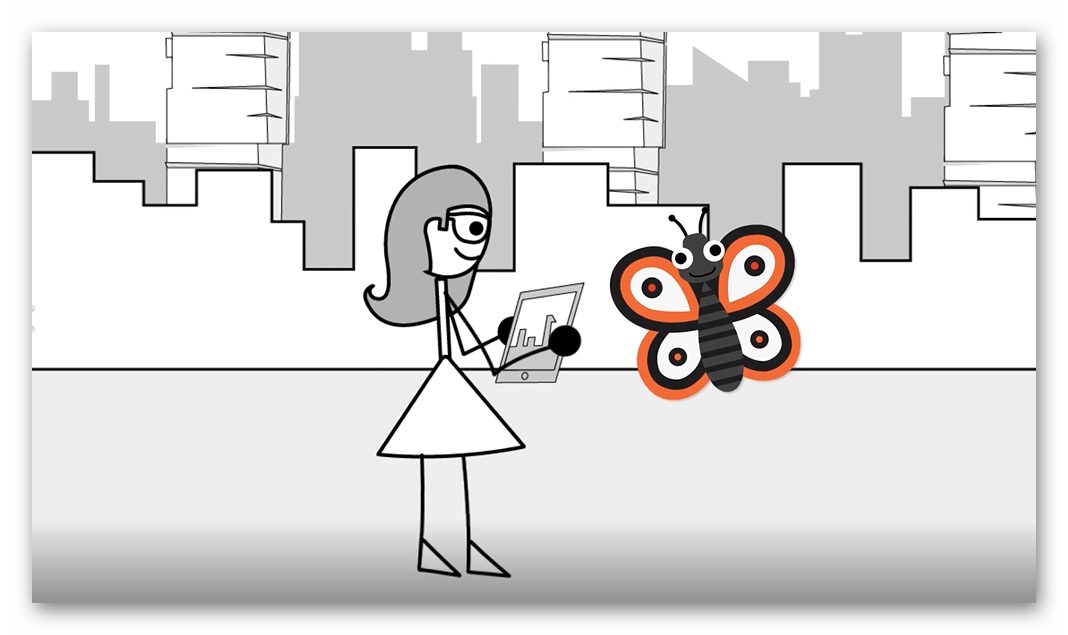 Drones and Butterflies