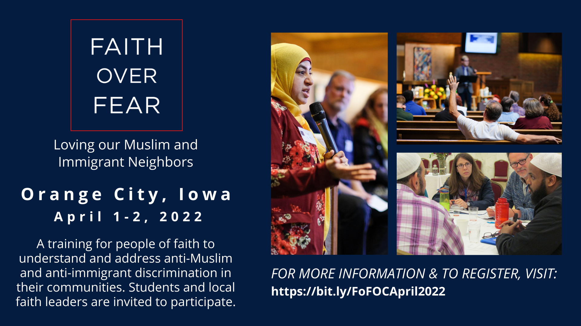 Faith Over Fear - Orange City, Iowa