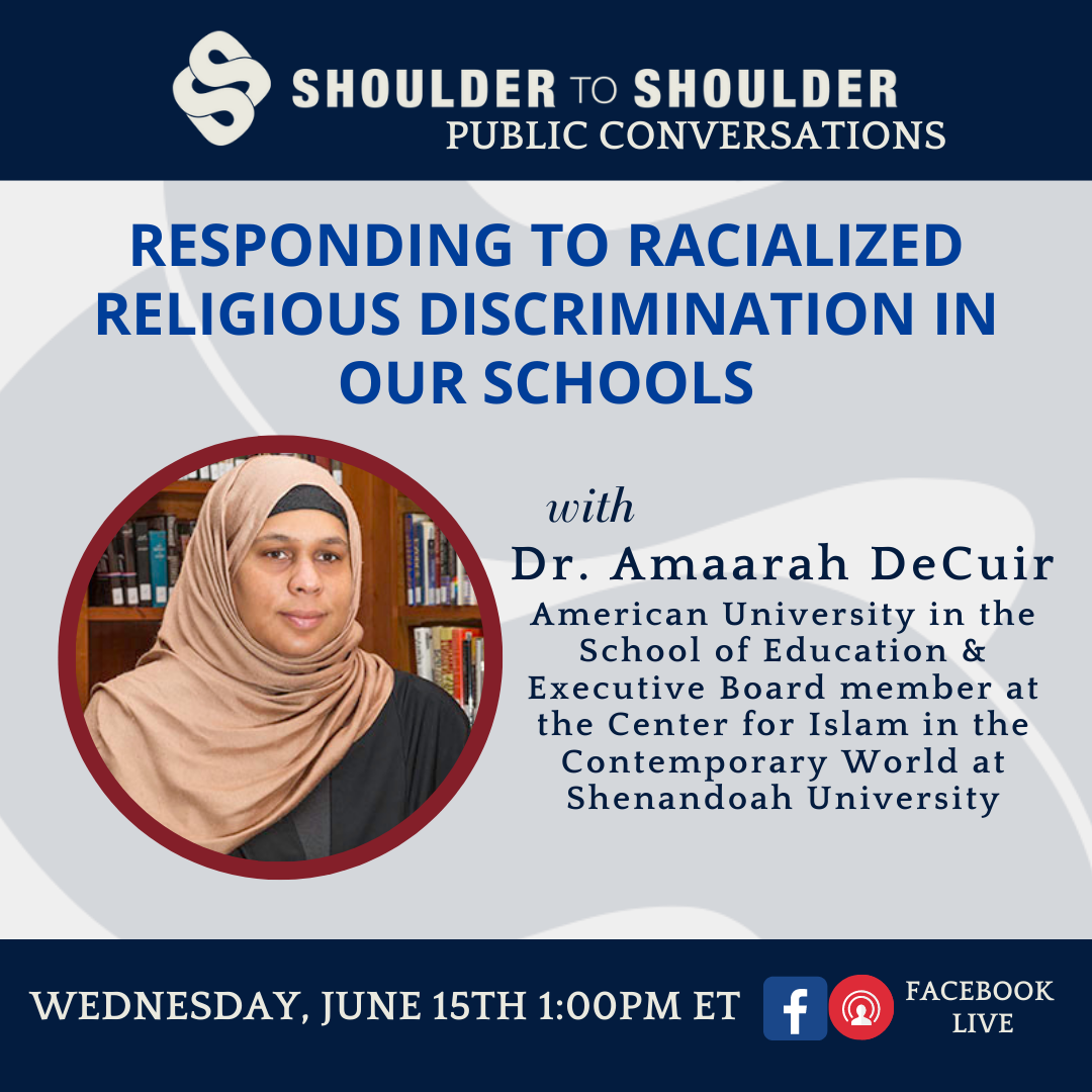 Responding to Racialized Religious Discrimination in our Schools