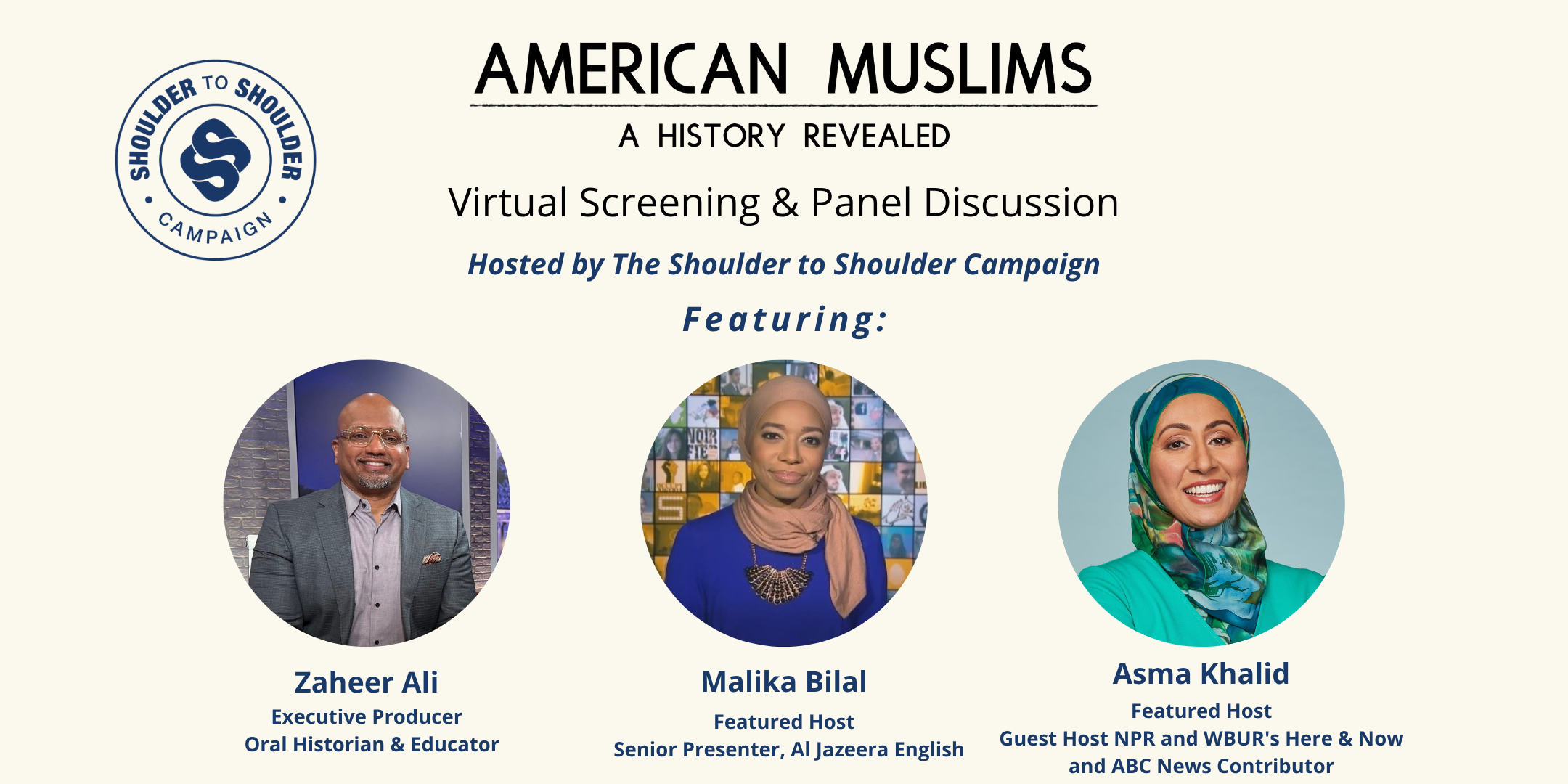 American Muslims: A History Revealed | Virtual Screening &amp; Panel Discussion