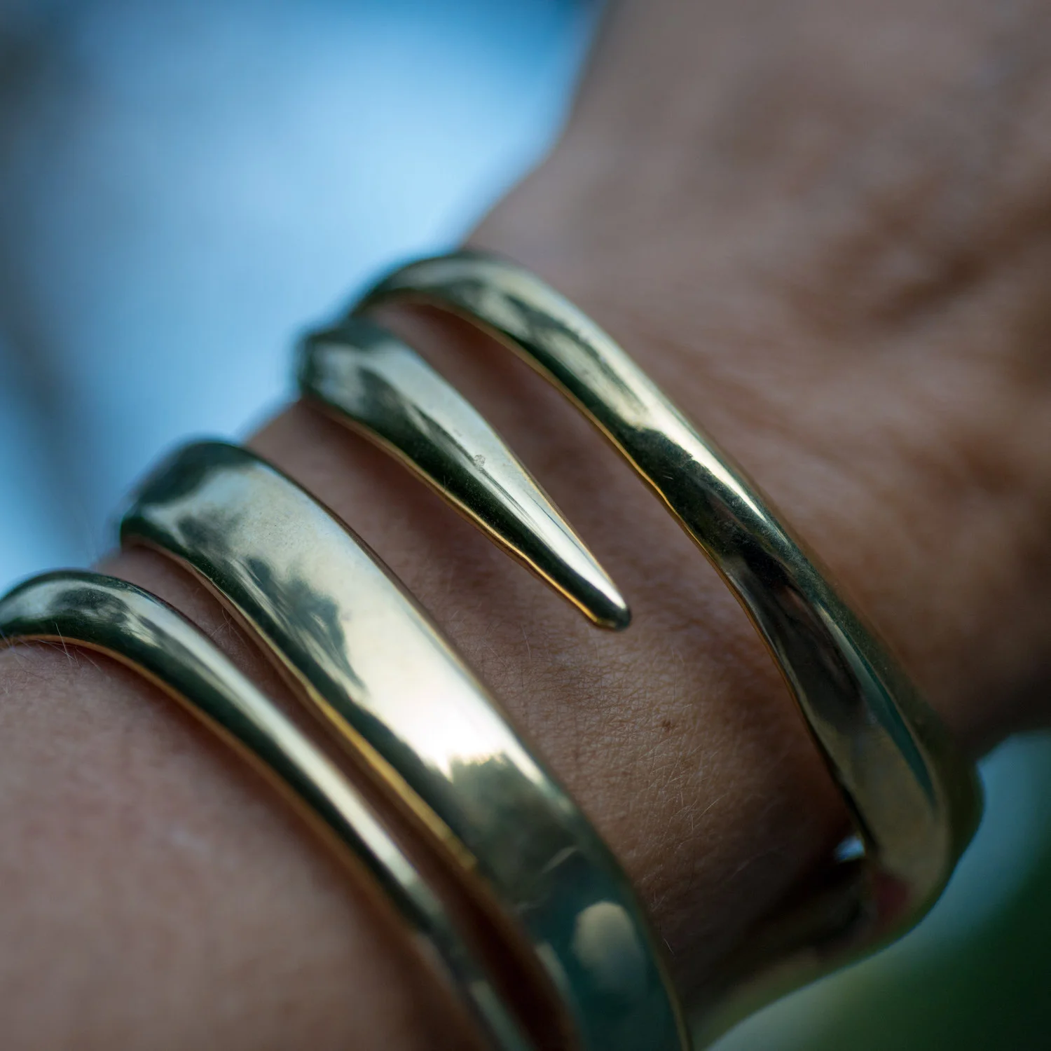 Polished bronze