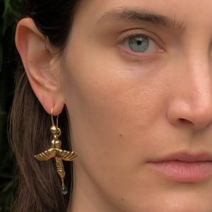 Protective Flying Penis Earring — Lisa Eisner Jewelry
