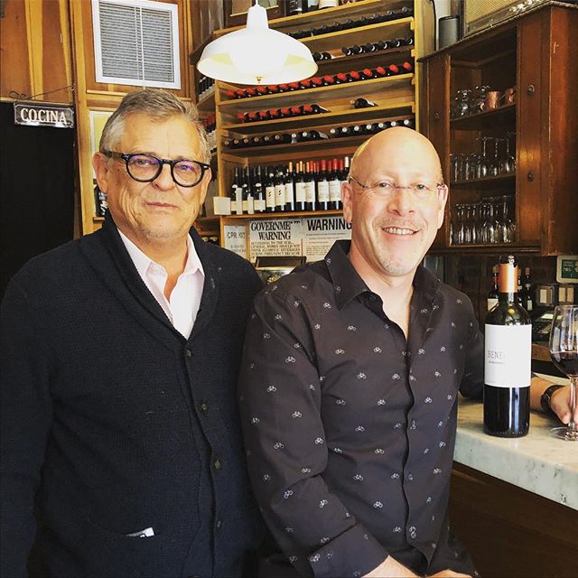 Celebrating #malbecworldday with none other than @federico_benegas_lynch and @wineschach at @portenonyc #argentinianwine #benegaslynchmalbec @wineenthusiast #wineenthusiast