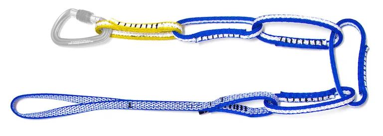 thumbnail image 2 of Daisy Chain Climbing Sling - 22KN Nylon Rope For Mountaineering, Rock Climbing & High-Angle Work 2 of 13