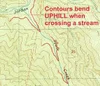 Look at stream flow patterns to see elevation change — Alpinesavvy