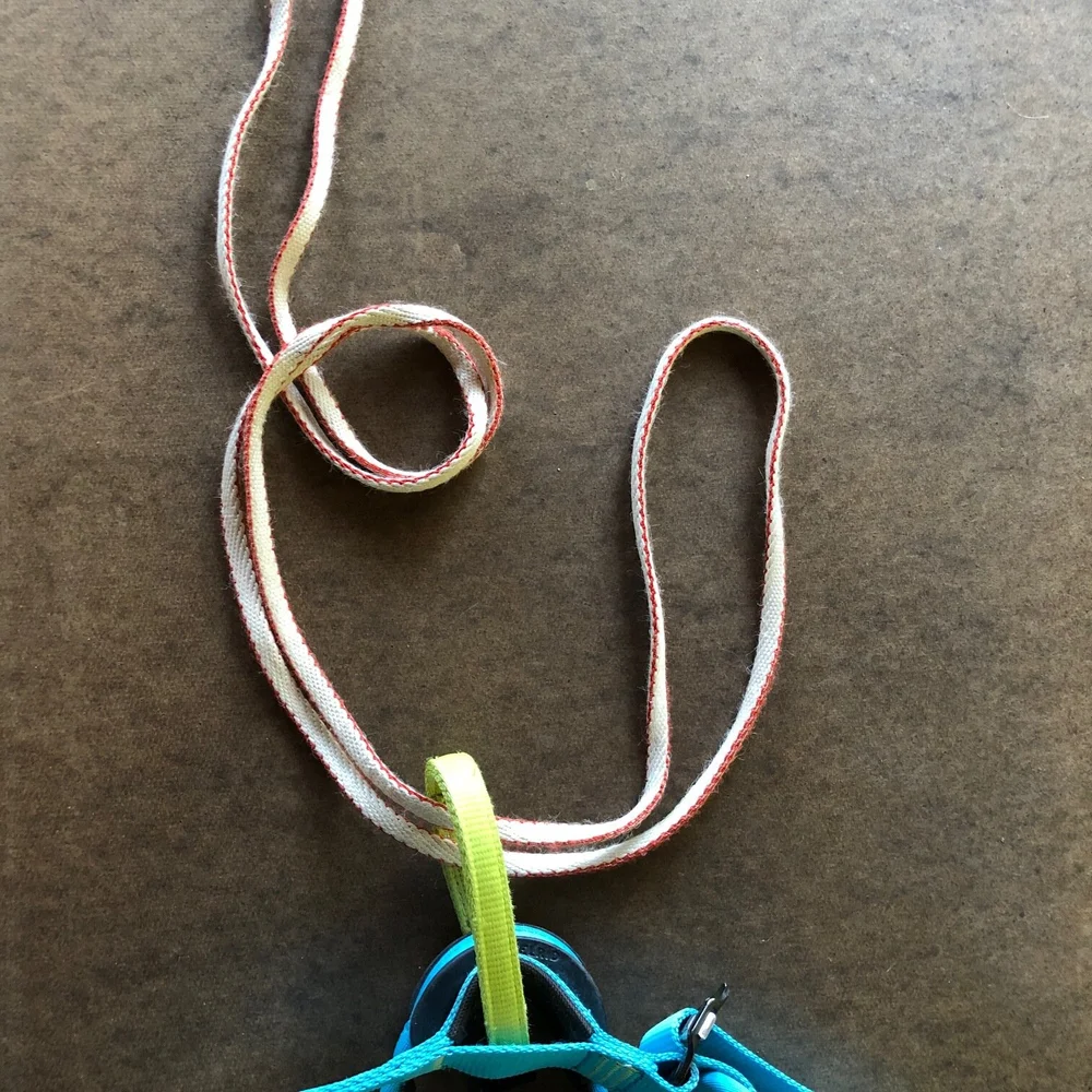 Double loop bowline for a rappel tether — Alpinesavvy