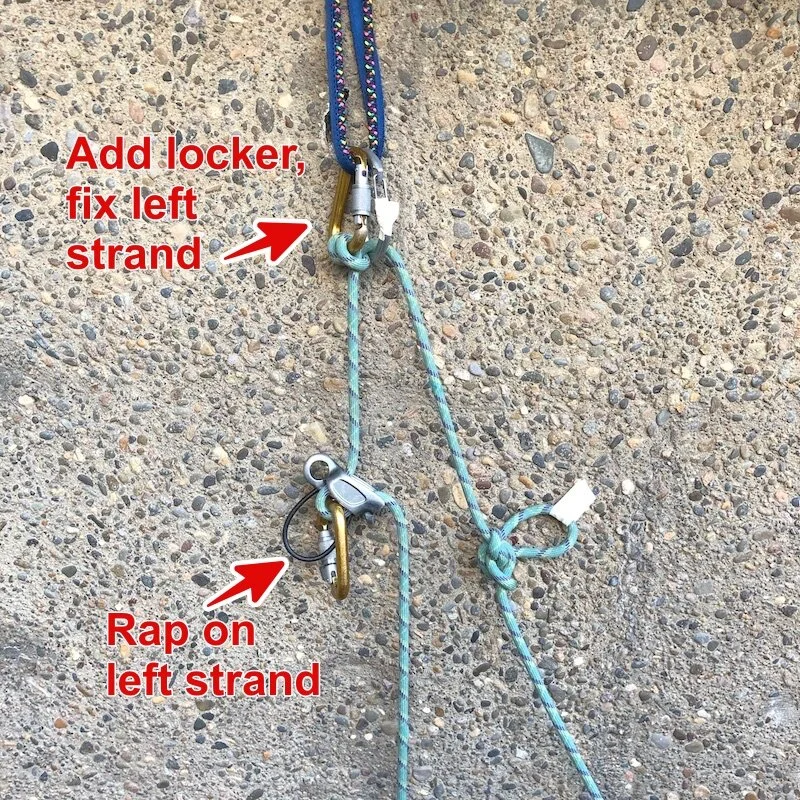 How to descend with a damaged rope — Alpine Savvy