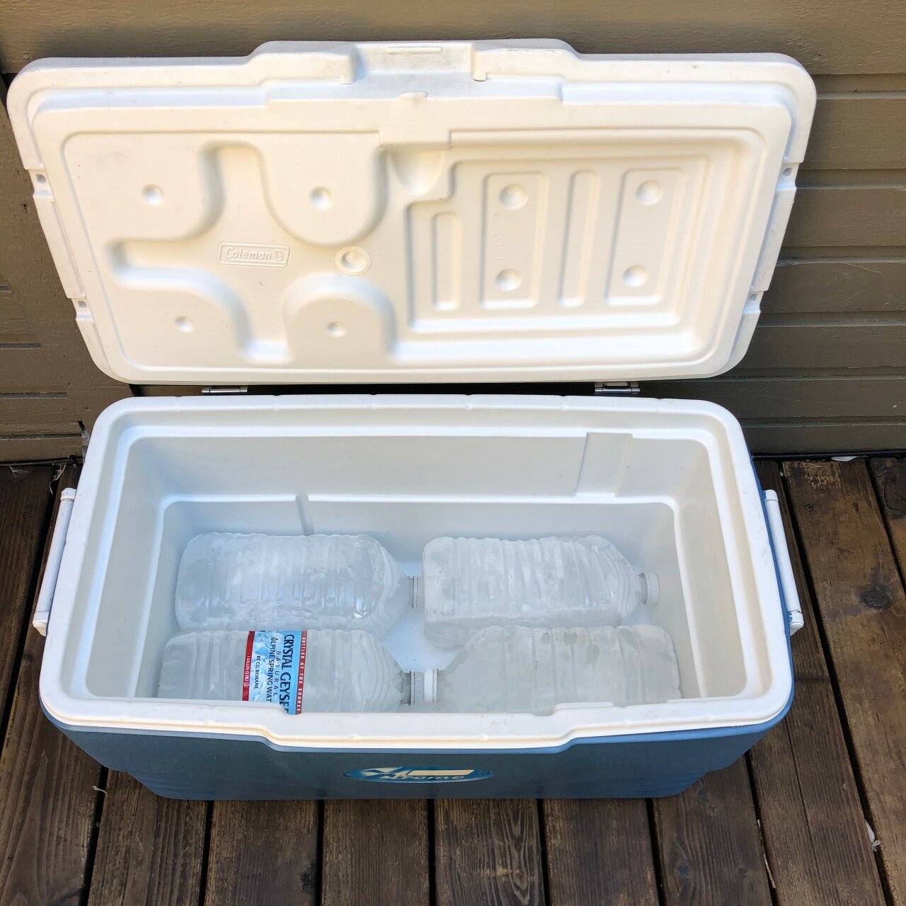 Vintage Coleman 1/3 Gallon Jug Cooler Water Ice Personnal Size
