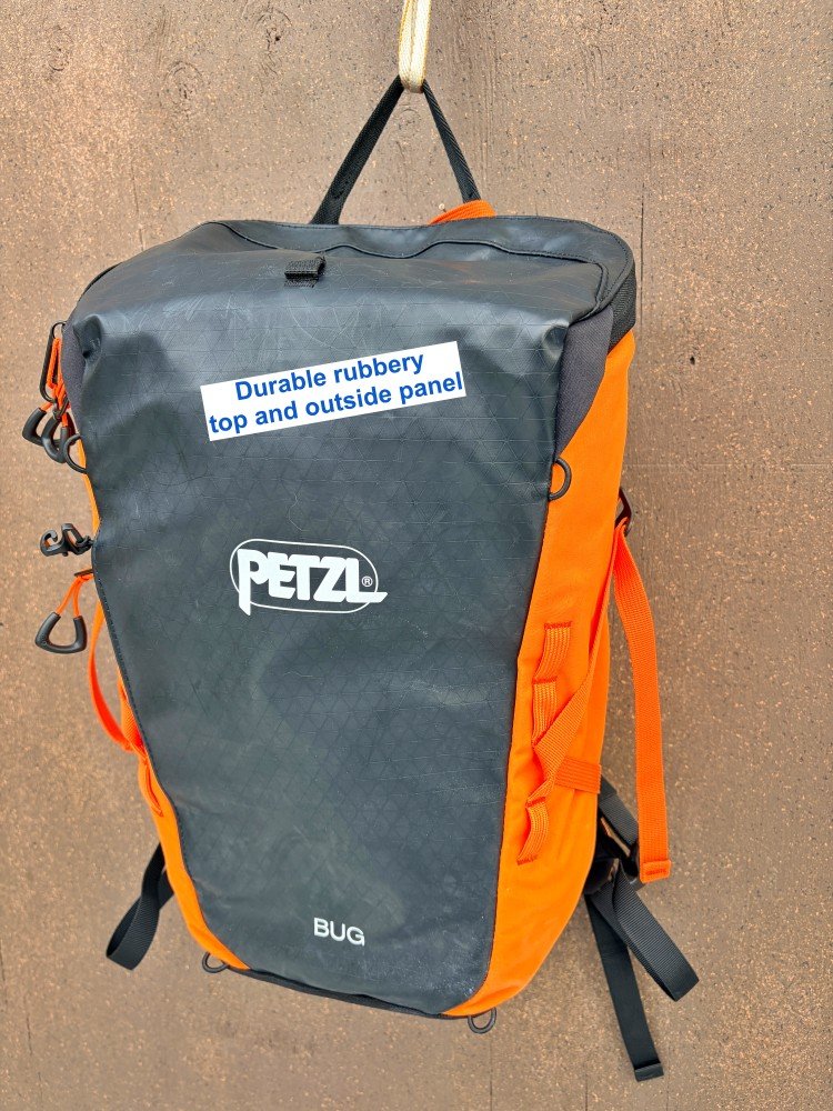 Petzl Bug rubber back panel.JPG