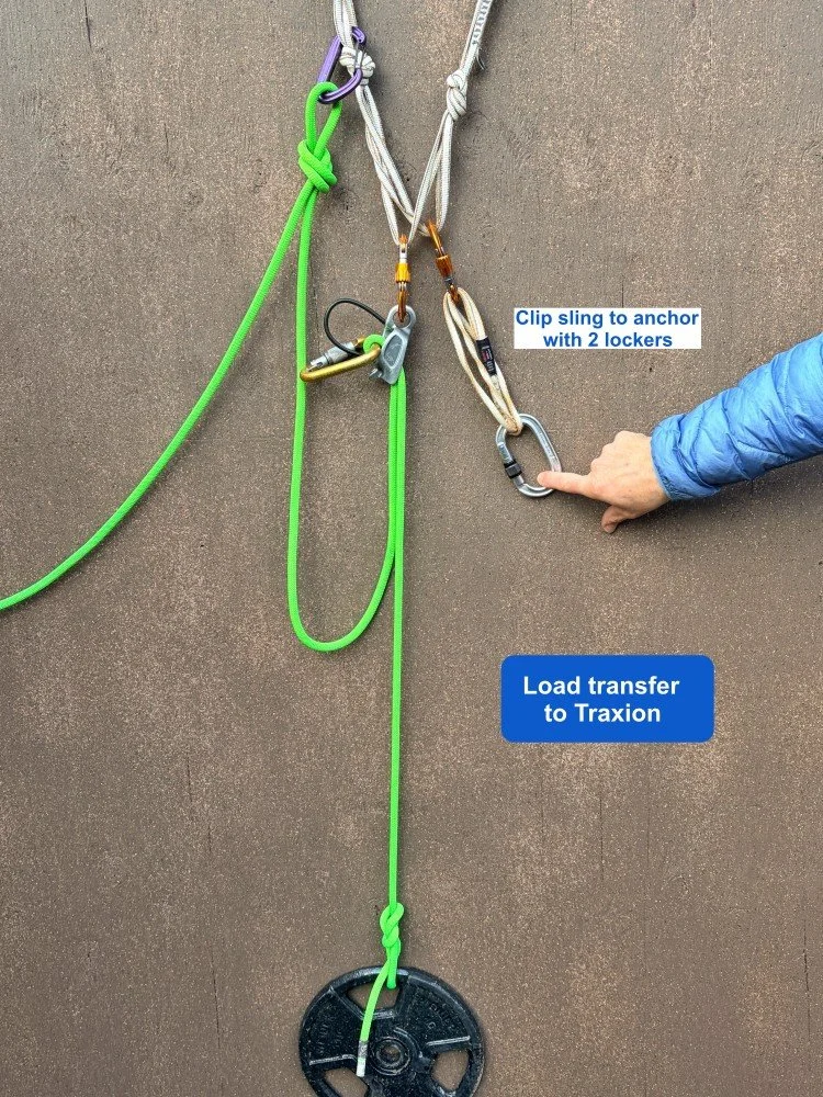 load transfer to Traxion